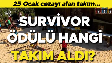SURVİVORDA ÖDÜLÜ KİM KAZANDI 25 OCAK 2026 PAZAR (SARI-KIRMIZI-MAVİ TAKIM)| Dün akşam Survivor son bölüm ödül oyununu hangi takım kazandı, kim ceza aldı İşte Ünlüler Gönüllüler 2026 Survivor ödül oyununu kazanan takım