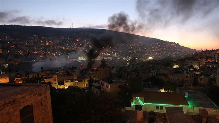 İsrail askerleri Batı Şeriada Filistinlilere saldırdı