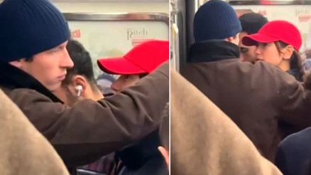 İkisinin de bankada milyonları var: Ünlü aşıklar tıklım tıklım metroda