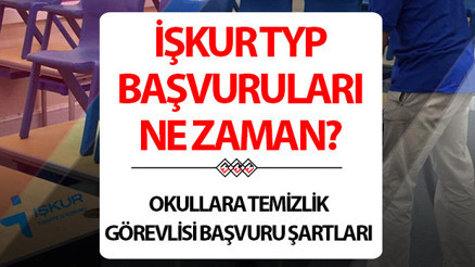 İŞKUR TYP TEMİZLİK GÖREVLİSİ ALIMI BAŞVURU EKRANI 2026 || MEB TYP okullara temizlik görevlisi alımı başvurusu ne zaman, başvurular başladı mı, nasıl yapılır Toplum Yararına Programlar (TYP) başvuru şartları neler