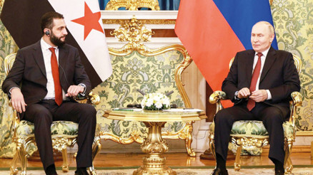 Şara Kremlin’de... Putin ile pazarlık