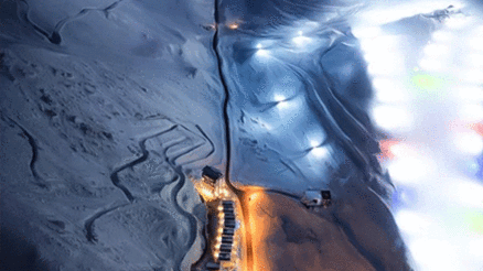 Palandöken zirvede Kar kalınlığı rekoru: 2 metre 32 santimetre...