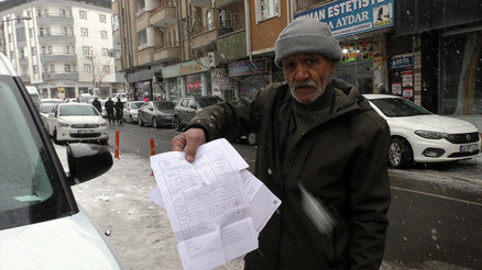 Gitmediği Ankaradan hafif ticari aracına, kamyonet olarak trafik cezası geldi