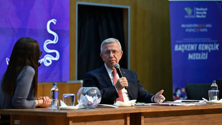 ABB Başkanı Yavaş, Söz Gençlikte, Başkan Yanında programına katıldı