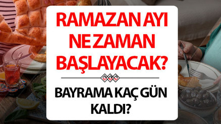 RAMAZAN BAŞLANGICI TAKVİMİ 2026 - ORUÇ NE ZAMAN BAŞLIYOR || Ramazan ayı ne zaman başlıyor, ilk oruç ve sahur hangi tarihte Ramazana kaç gün kaldı, sahura ne zaman kalkılacak Diyanet takvimi ile belli oldu