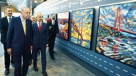 77 ili birbirine bağlayan bölünmüş yolda 30 bininci kilometre 77 ili birbirine bağlayan bölünmüş yolda 30 bininci kilometre