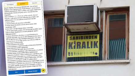 Ev sahibinden şaşkına çeviren talepler 3 sayfalık liste sosyal medyada gündem oldu... 50 günde bir ev kontrol edilecek