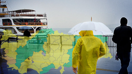 Yarın için hazırlıklı olun: Meteorolojiden kritik alarm 54 ile sarı ve turuncu kodlu uyarı yapıldı