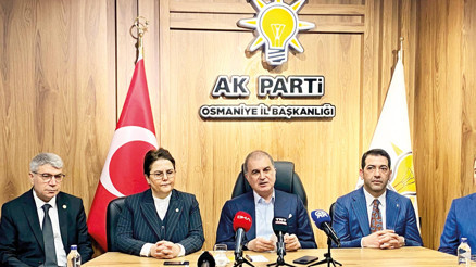 Çelik: AK Parti deprem bölgesinde