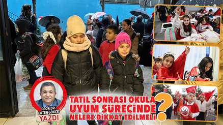 Tatil sonrası okula uyum sürecinde nelere dikkat edilmeli