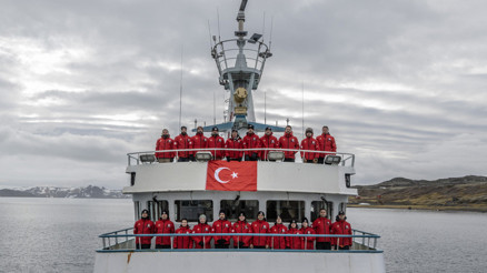 Türk bilim ekibi Beyaz Kıta’da