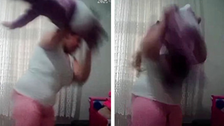 Bebeğine şiddet uygulayan anne hakim karşısına çıktı Görüntüleri reddetti, bir kez vurdum dedi Bebeğine şiddet uygulayan anne hakim karşısına çıktı Görüntüleri reddetti, bir kez vurdum dedi