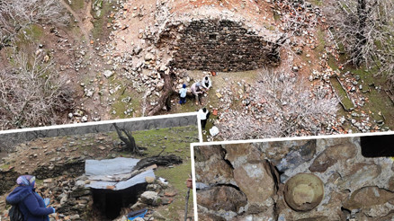 Doğada gezen bir grup fark etti Basına yansıyınca bölgeye ziyaretçi akını başladı | Sahipsiz kalmış olması bizleri üzdü