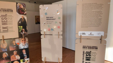 Hanauda Birinci Kuşak Türk Göçmenler sergisi