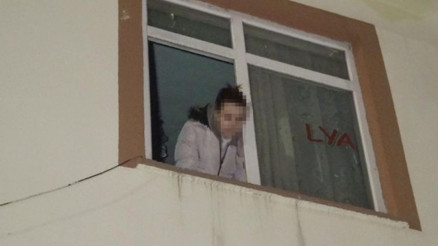 Bir evde zorla tutulan kadın kurtarıldı