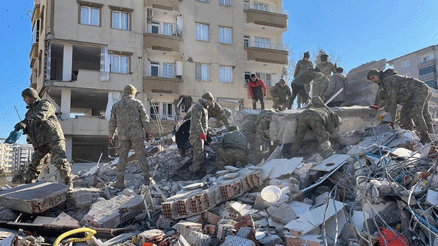 MSBden 6 Şubat depremleri paylaşımı