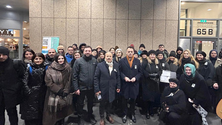 Düsseldorfta 6 Şubat depremi anıldı