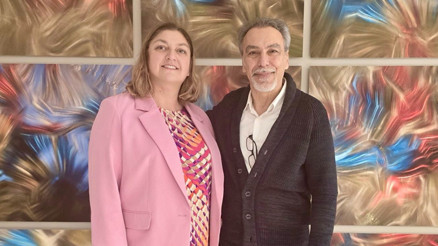 Dr. Elif Duygu Cındık-Herbrüggen’den Temel Nalın sergisine ziyaret