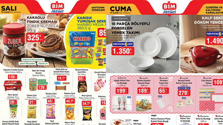 BİM AKTÜEL 10-13 ŞUBAT AKTÜEL ÜRÜNLER SEVGİLİLER GÜNÜ KATALOĞU 2026 (TAM LİSTE BİM BROŞÜRÜ) || Bimde gelecek hafta ürünleri neler Bim afişi Kalp Şekilli Döküm Tencere, Kütahya Porselen Yemek Takımı, Çiçek Lego Getiriyor