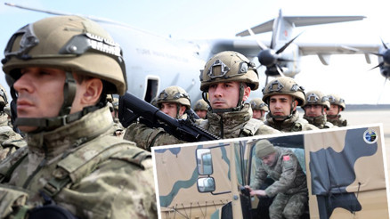 Mehmetçik Almanyada gövde gösterisine hazırlanıyor NATO Birlikte güçlüyüz etiketi ile paylaştı: Tatbikat için intikal ettiler