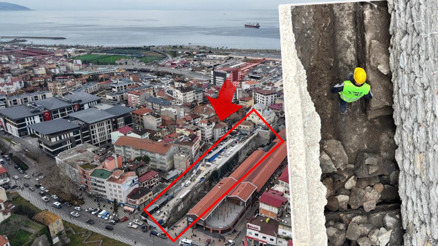 Trabzonda 8 metre derinlikte bulundu: 2 metre kalınlığında 135 metre uzunluğunda Dünyada bilinen 3 tane var, biri burada