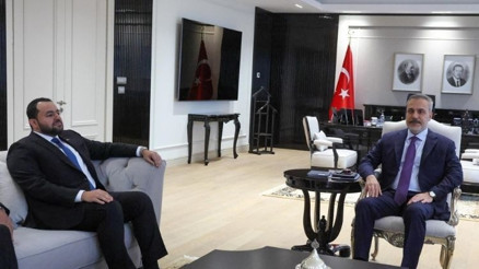 Dışişleri Bakanı Hakan Fidan, Katar Devlet Bakanı Al-Khulaifi ile görüştü