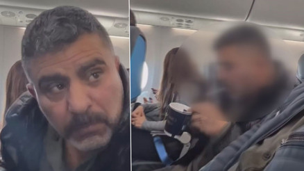 Uçakta sigara içen sosyal medya fenomeni kara listeye alındı