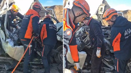 Kayseride feci kaza Öğrenci servisi, TIRa arkadan çarptı: 1 ölü, 7 yaralı