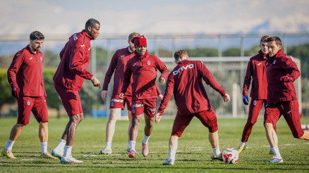 Trabzonsporda Fenerbahçe maçı mesaisi