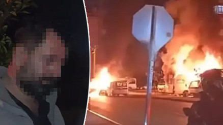 Tartıştığı kız arkadaşı ile annesinin araçlarını kundakladı O anlar kamerada Tartıştığı kız arkadaşı ile annesinin araçlarını kundakladı O anlar kamerada