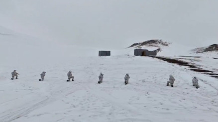 MSBden Şehit Piyade Teğmen Harun Aslan Kış Tatbikatına ilişkin videolu paylaşım