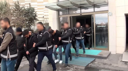 Ankarada çıkar amaçlı suç örgütüne yönelik operasyonda 23 şüpheli tutuklandı