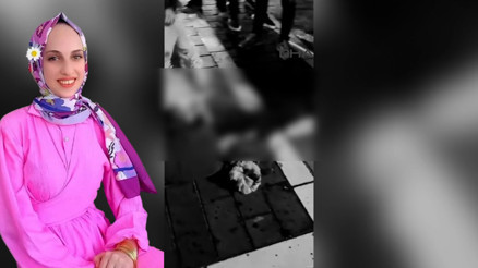 Kasımpaşada 5inci kattan düşen 21 yaşındaki Kübra hayatını kaybetti