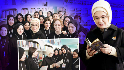 Emine Erdoğan: Kütüphane okulların kalbidir, ruhudur, can damarıdır