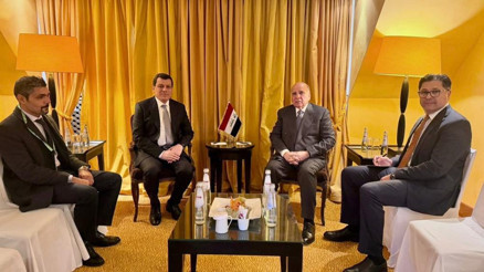 Irak Dışişleri Bakanı Hüseyin, SDG elebaşı Abdi ile görüştü