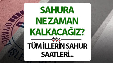 RAMAZAN İMSAKİYESİ 2026 DİYANET - İLK SAHUR NE ZAMAN 2026 Sahura ne zaman kalkıyoruz Ramazan orucu başlıyor...İstanbul, Ankara, İzmir ve il il iftar -sahur saatleri 2026