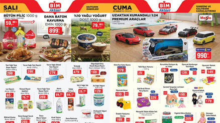 BİM AKTÜEL 17-20 ŞUBAT 2026 KATALOĞU || Bimde bu hafta indirimleri neler Bim Bütüm Piliç, Dana Baton Kavurma, Oyuncaklı Yumurta getiriyor