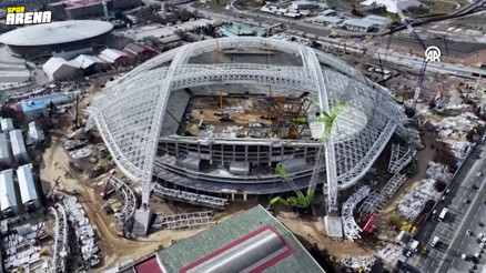 Türkiyenin en modern stadı, 2026-2027 sezonunda açılacak 51 bin kapasite
