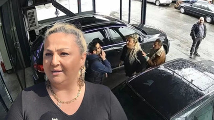 Maslak’ta eski ortağının iş yerini silahla bastı adama eşi siper oldu