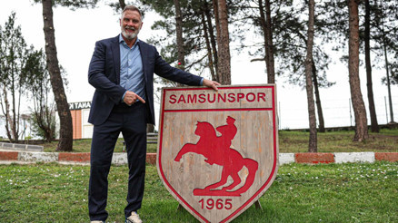 Fink: Samsunspor’u daha ileriye taşımak için buradayım