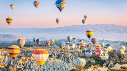 Geçen yıl Kapadokya’da 754 bin kişi balonla uçtu Geçen yıl Kapadokya’da 754 bin kişi balonla uçtu