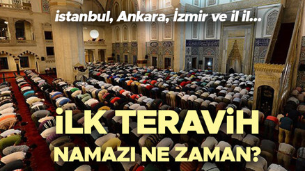 İLK TERAVİH NAMAZI SAAT KAÇTA (DİYANET TERAVİH SAATLERİ 2026) || Ramazan ayının ilk teravih namazı ne zaman, hangi gün kılınacak Teravih namazı nasıl kılınır, kaç rekat İşte İstanbul, Ankara, İzmir ve il il teravih namazı vakitleri 2026