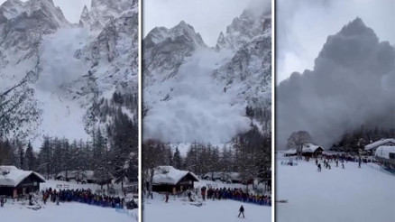 İtalya ve ABDde çığ felaketi: 2 ölü, 10 kayıp