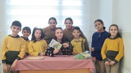 Minik kalemler iyiliğin kitabını yazdı... Bir kitap bin olacak