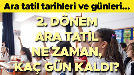 OKULLARDA İKİNCİ ARA TATİL 2026 MEB TAKVİMİ TARİHİ VE ARALIKLARI || 2. Dönem Ara tatil ve Ramazan Bayramı tatili birleşecek mi Okullarda mart ara tatili ne zaman, kaç gün kaldı 2026 MEB detaylı çalışma takvimi