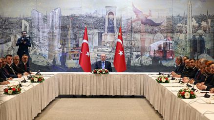 Cumhurbaşkanı Erdoğan, ASKON Yönetim Kurulu üyelerini kabul etti