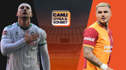 Galatasaray, Konyaspora konuk oluyor Maçın heyecanı Mislide