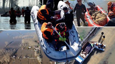 Kırmızı uyarı koduyla izlenen Meriç Nehrinin debisi artıyor Çok sayıda ekip sevk edildi Kırmızı uyarı koduyla izlenen Meriç Nehrinin debisi artıyor Çok sayıda ekip sevk edildi