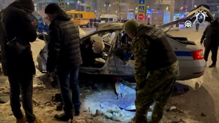 Moskovada tren istasyonu yakınında patlama