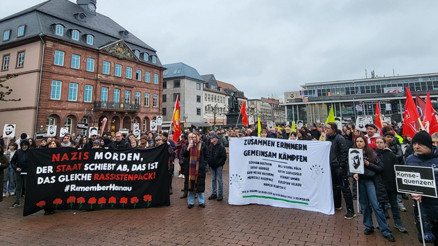 Almanya’da Hanau kurbanlarını anma eylemi